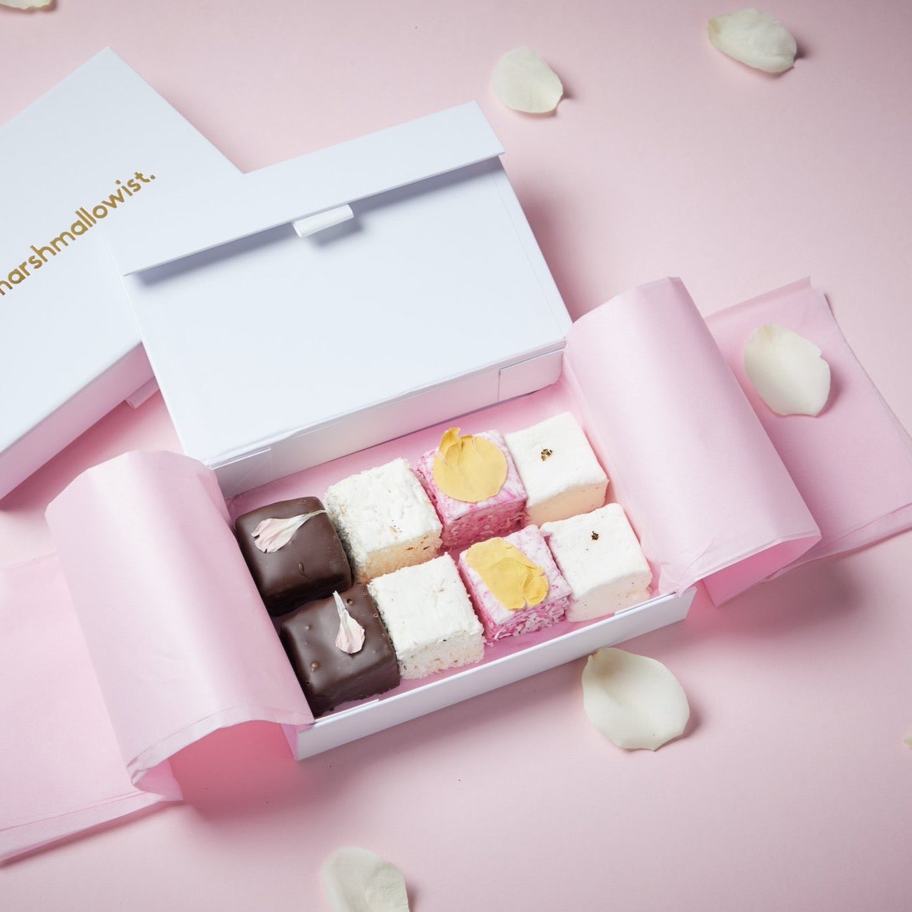 Vegan Marshmallow menu + Valentine's Treat Box – the marshmallowist