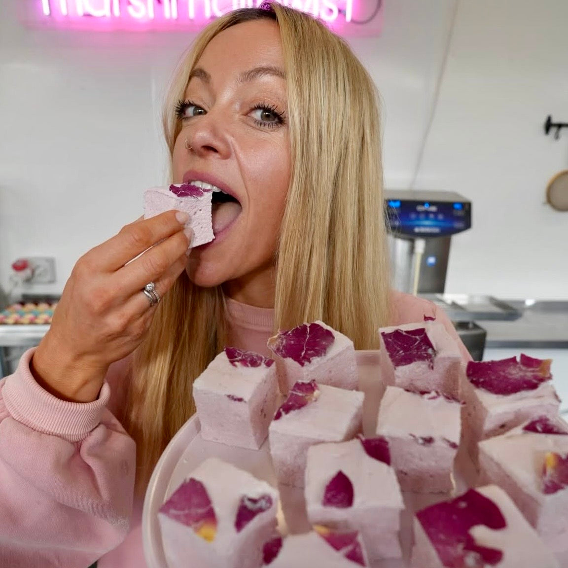 Inside the Factory Treat Box – the marshmallowist