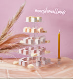 Marshmallow and Heart Teacake Centrepiece