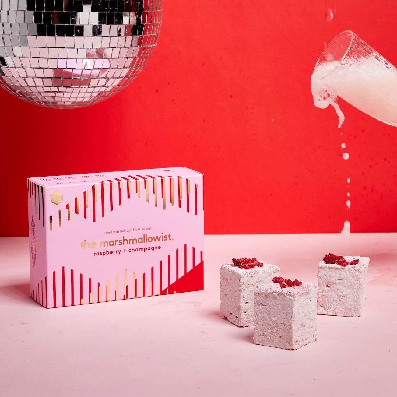 Gushmello Raspberry Marshmallows – the marshmallowist