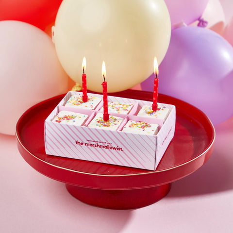 Vegan Birthday Cake Marshmallows